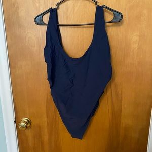 Aerie Navy One Piece Swimsuit